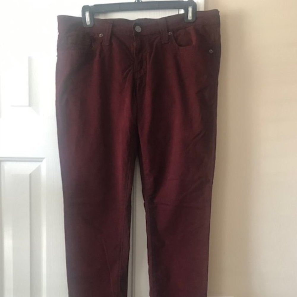 Big Star Jenae Skinny Burgundy Jeans